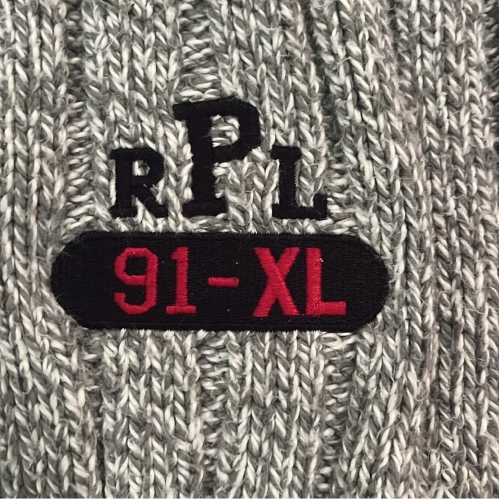 Vintage Ralph Lauren Men's XL Crew Knit Sweater - Picture 3 of 6